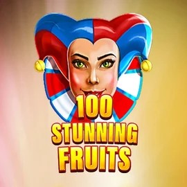 100 Stunning Fruits online game logo by SYNOT Games on spinooloco.com