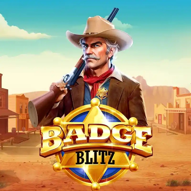 Badge Blitz logo by Pragmatic Play Spinoloco Casino