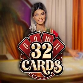 32 Cards slot icon by Ezugi, available at Spinoloco Casino