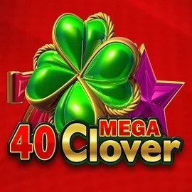 40 Mega Clover slot visual from Amusnet Interactive available on spinooloco.com