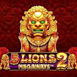 5 Lions Megaways 2 slot logo by Pragmatic Play at Spinoloco Casino