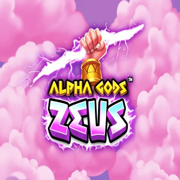 Alpha Gods Zeus logo – Slots by PearFiction Studios at Spinoloco Casino