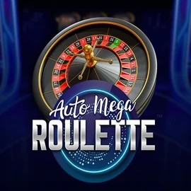 Auto Mega Roulette online game logo by Pragmatic Play on spinooloco.com