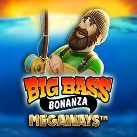 Official Slots logo: Big Bass Bonanza Megaways by Pragmatic Play at Spinoloco Casino