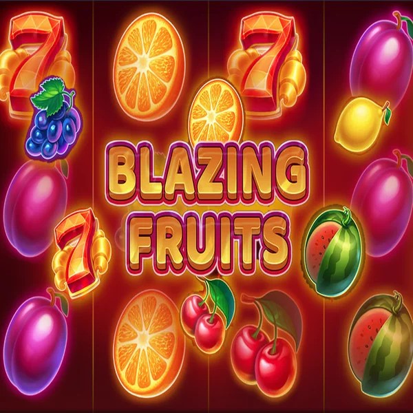 Blazing Fruits logo by Inbet Games Spinoloco Casino