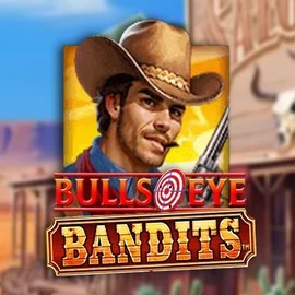 Official Slots logo: Bulls Eye Bandits by Origins at Spinoloco Casino