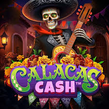 Calacas Cash slot logo by Greentube at Spinoloco Casino