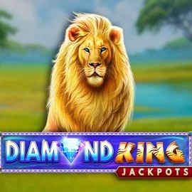 Diamond King Jackpots logo – Jackpots by SpinPlay Games at Spinoloco Casino