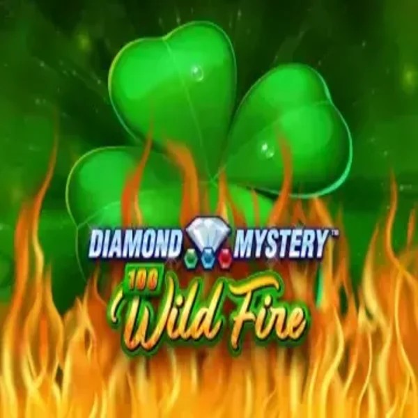 Diamond Mystery 100 Wild Fire by Greentube, showcased at spinooloco.com – game logo