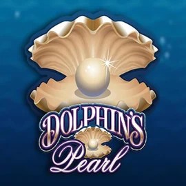 Dolphins Pearl slot logo by Novomatic at Spinoloco Casino