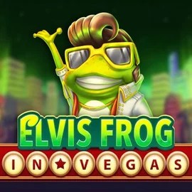 Elvis Frog In Vegas slot logo by BGAMING at Spinoloco Casino