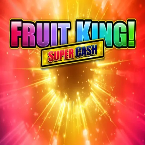 Fruit King Super Cash slot visual from Greentube available on spinooloco.com