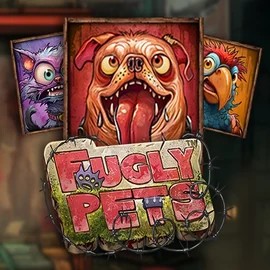 Fugly Pets slot visual from Stakelogic available on spinooloco.com