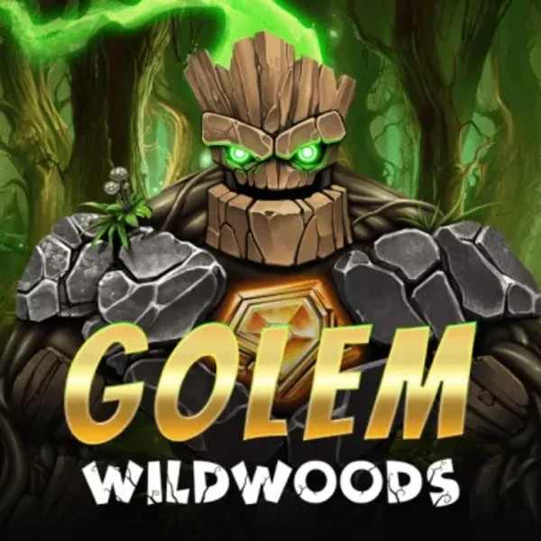 Golem Wildwoods logo by BF Games Spinoloco Casino