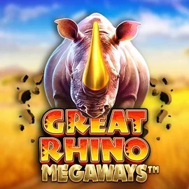 Great Rhino Megaways logo by Pragmatic Play Spinoloco Casino