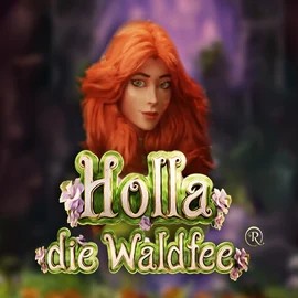Holla die Waldfee slot logo by Hölle Games at Spinoloco Casino