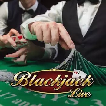 Live Blackjack logo by Evolution Spinoloco Casino