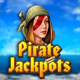 Pirate Jackpots logo by Belatra Games Spinoloco Casino