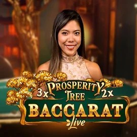 Prosperity Tree Baccarat slot logo by Evolution at Spinoloco Casino