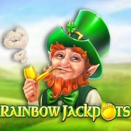 Official Jackpots logo: Rainbow Jackpots by Red Tiger Gaming at Spinoloco Casino