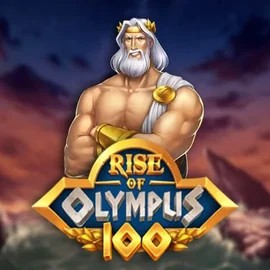 Rise of Olympus 100 logo – Slots by Play'n GO at Spinoloco Casino