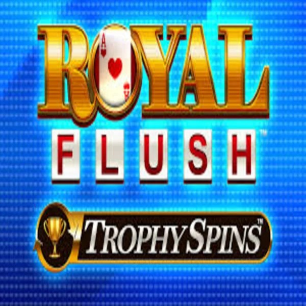 Royal Flush Trophy Spins logo by Greentube at Spinoloco Casino