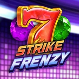 Strike Frenzy online game logo by Pragmatic Play on spinooloco.com