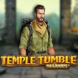 Temple Tumble Megaways online game logo by Relax Gaming on spinooloco.com