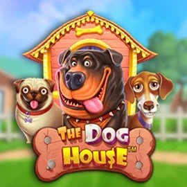 The Dog House slot logo by Pragmatic Play at Spinoloco Casino