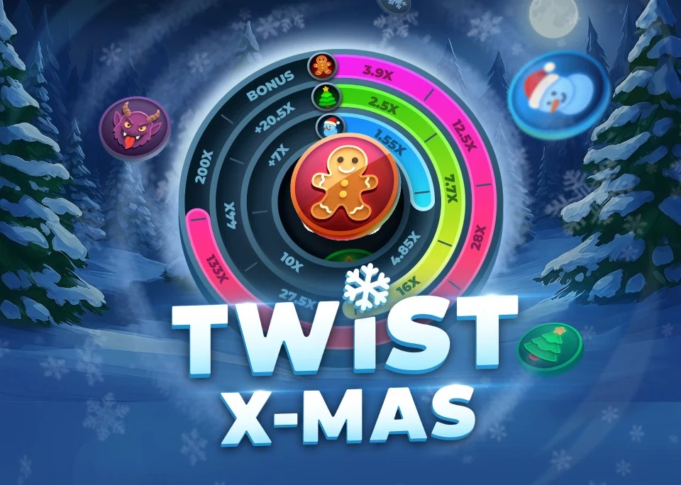 Twist X-mas game by InOut – logo hosted on Spinoloco Casino